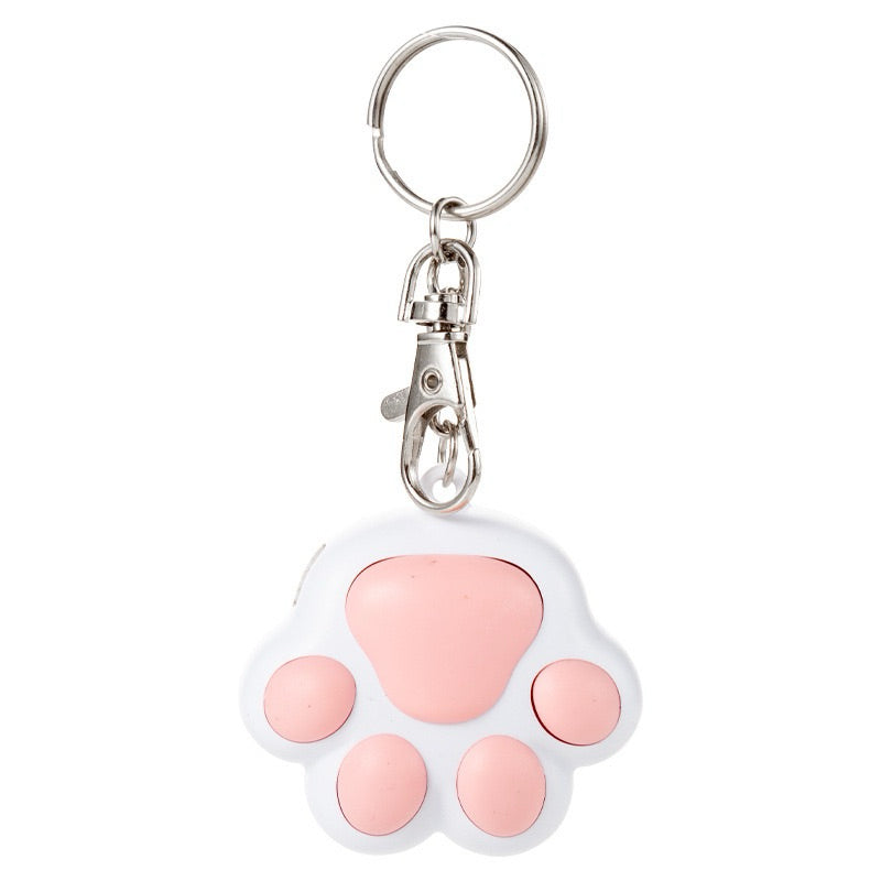 Paw shape laser pointer cat toy multi function rechargeable UV light