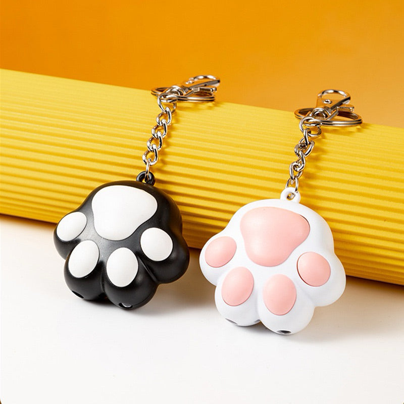 Paw shape laser pointer cat toy multi function rechargeable UV light