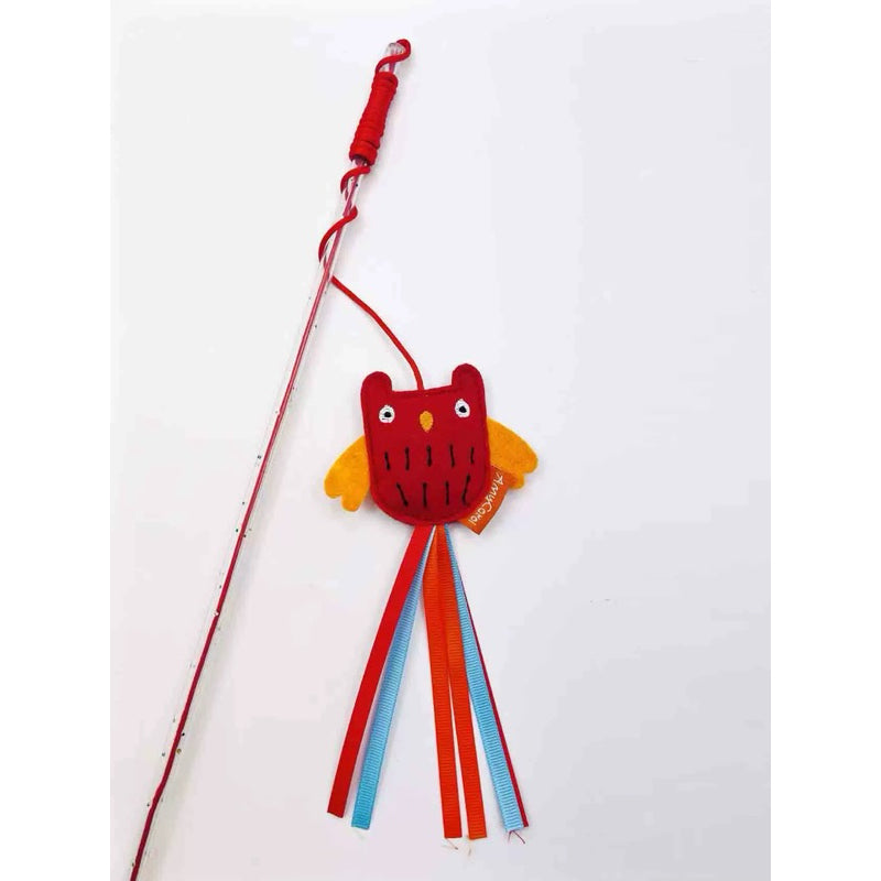 Cat Teaser Hearty Bird Series Pet Toy Forest Monster Chaser