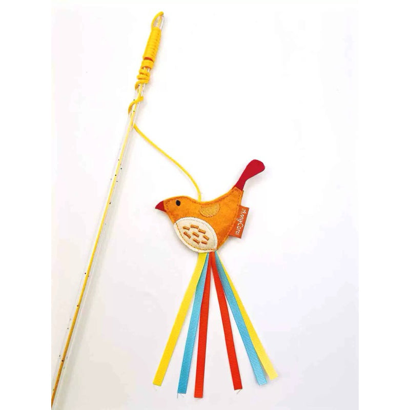 Cat Teaser Hearty Bird Series Pet Toy Forest Monster Chaser