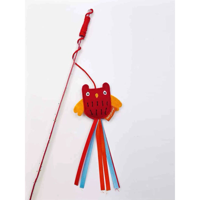 Cat Teaser Hearty Bird Series Pet Toy Forest Monster Chaser
