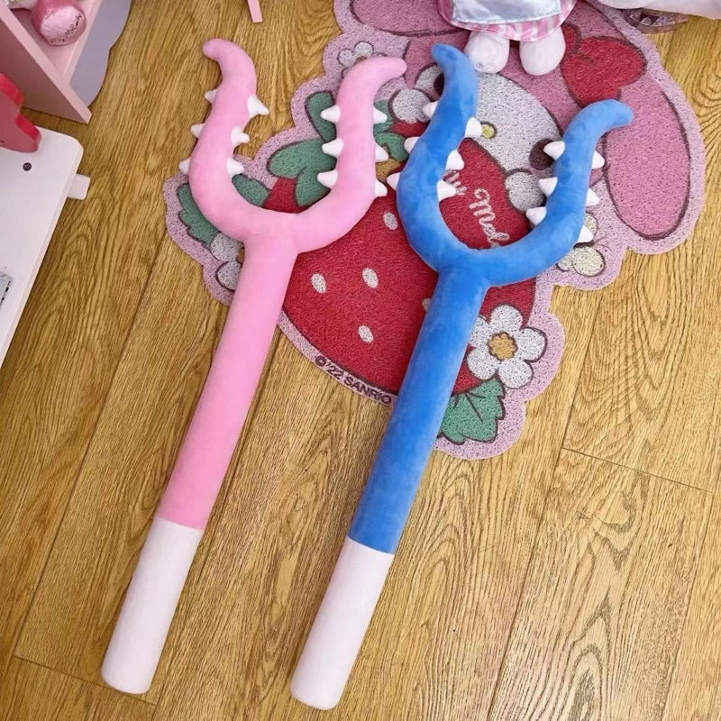 Chiikawa Magic Wand Cat Teaser – Plush Toy Stick with Usagi and Chiikawa