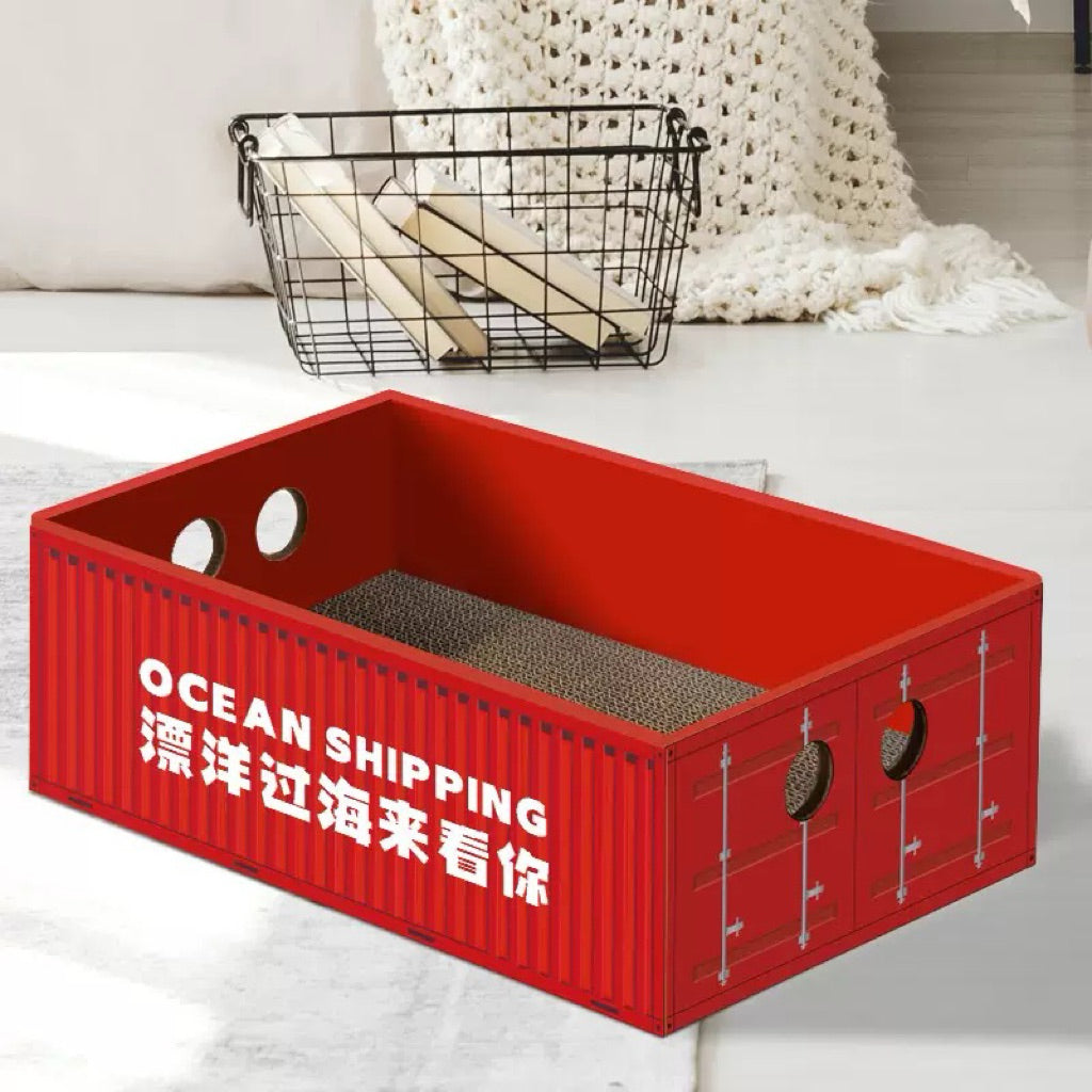 Classic Cat Simple Can Scrarcher Box Cardboard Scratch Rectangle Bed