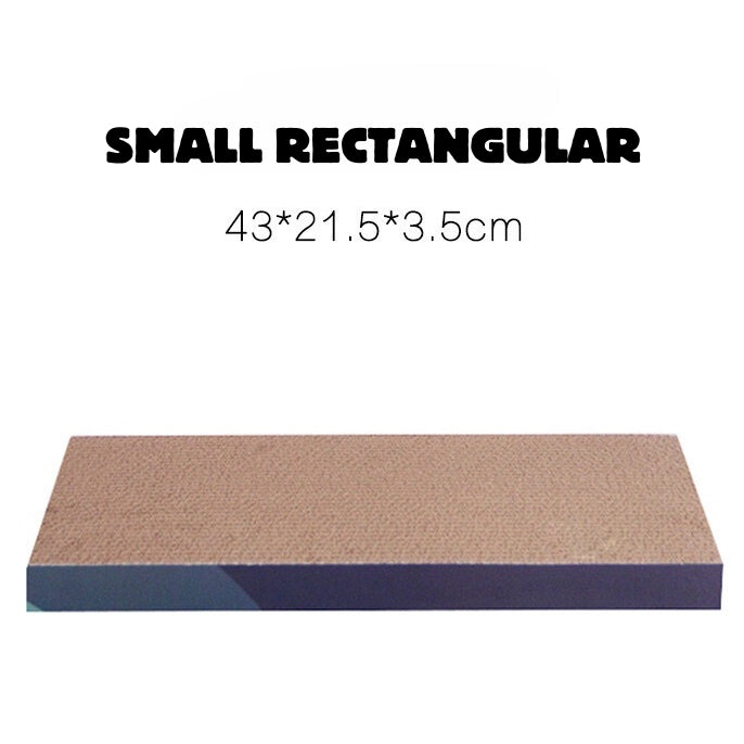[SG] Cat scratch board rectangic cat toy with catnip large S wave shape scratcher