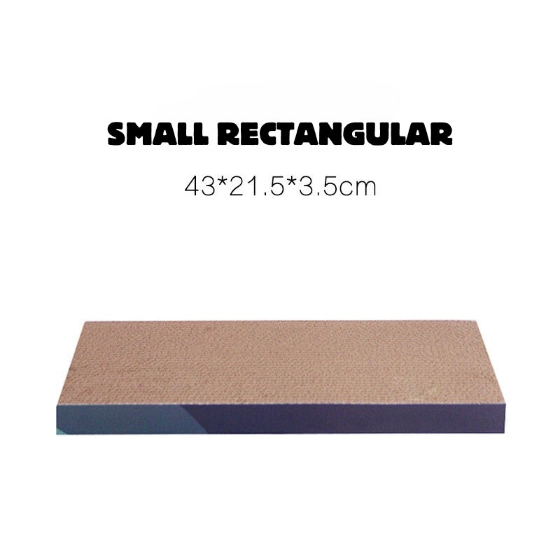 [SG] Cat scratch board rectangic cat toy with catnip large S wave shape scratcher