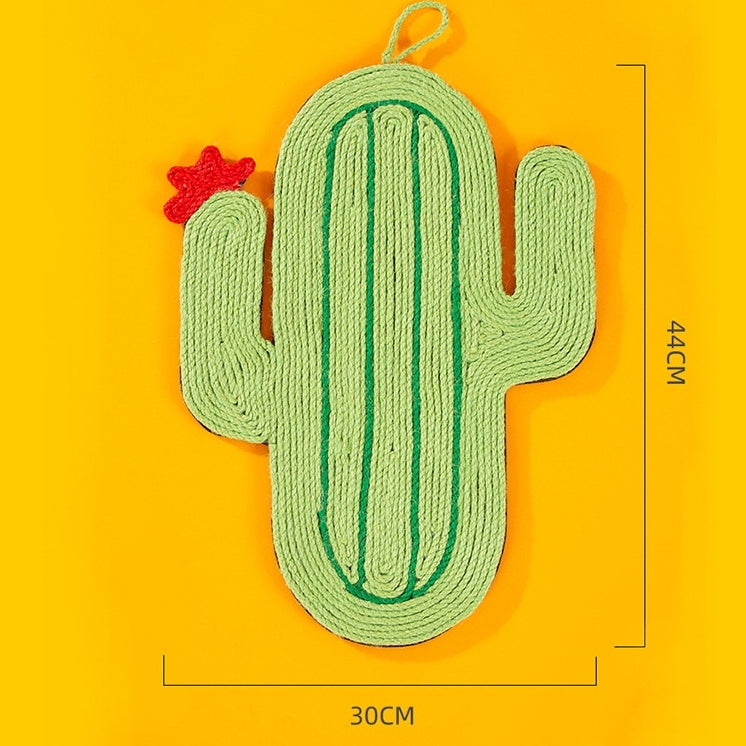[SG stock] Cat scratch board carrot cactus sisal watermelon pet toy