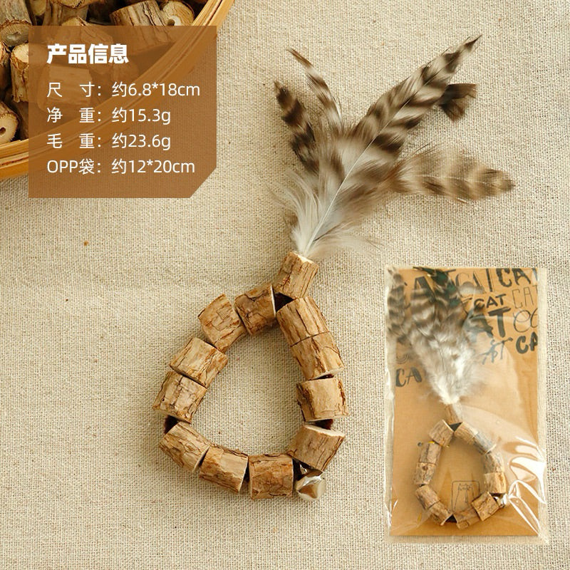 Pure Catnip Toy Scarecrow Cat Bitting Chew Toy
