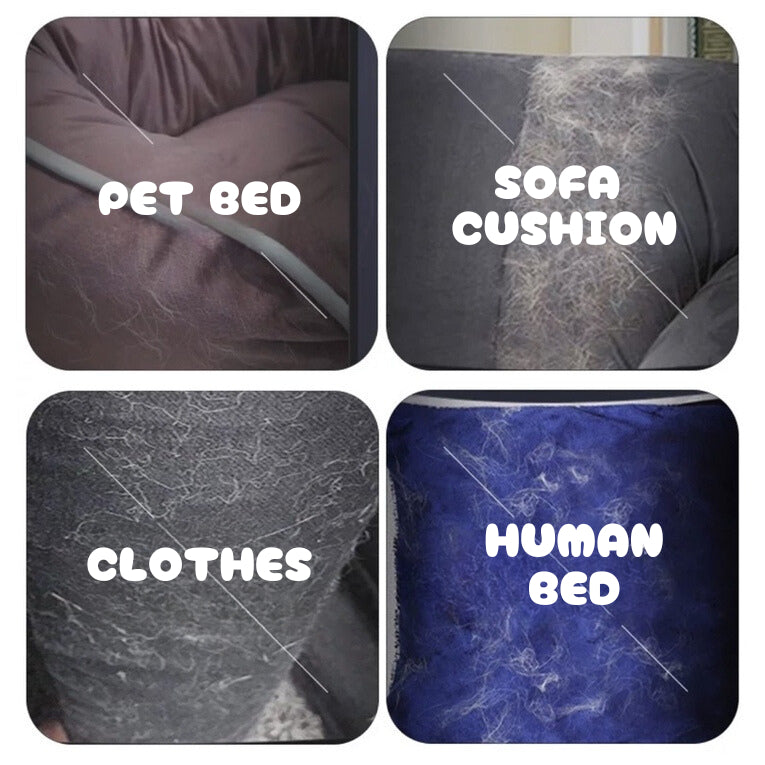 [SG Stock] Pet hair remover brush for cloth cleaning reusable