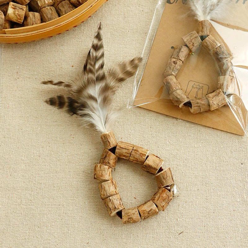 Pure Catnip Toy Scarecrow Cat Bitting Chew Toy