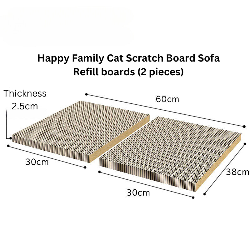 [SG Stock] TinyPet happy family cat scratch sofa board bed pet toy