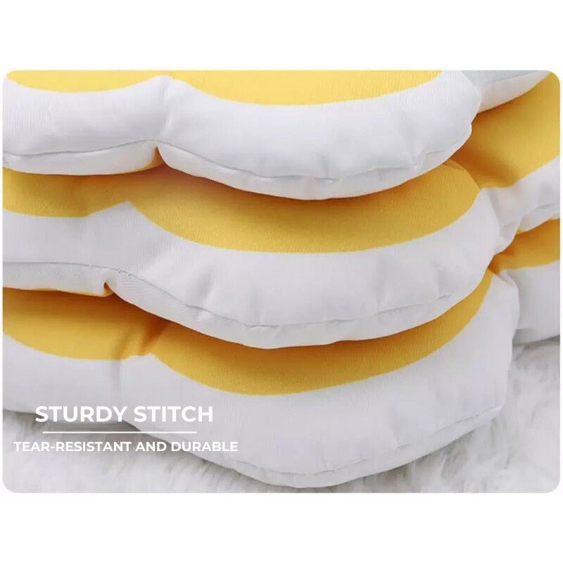 [SG Stock] Pet E collar Elizabeth cone water proof prevent licking surgery healing soft anti bite sunflower 🌻