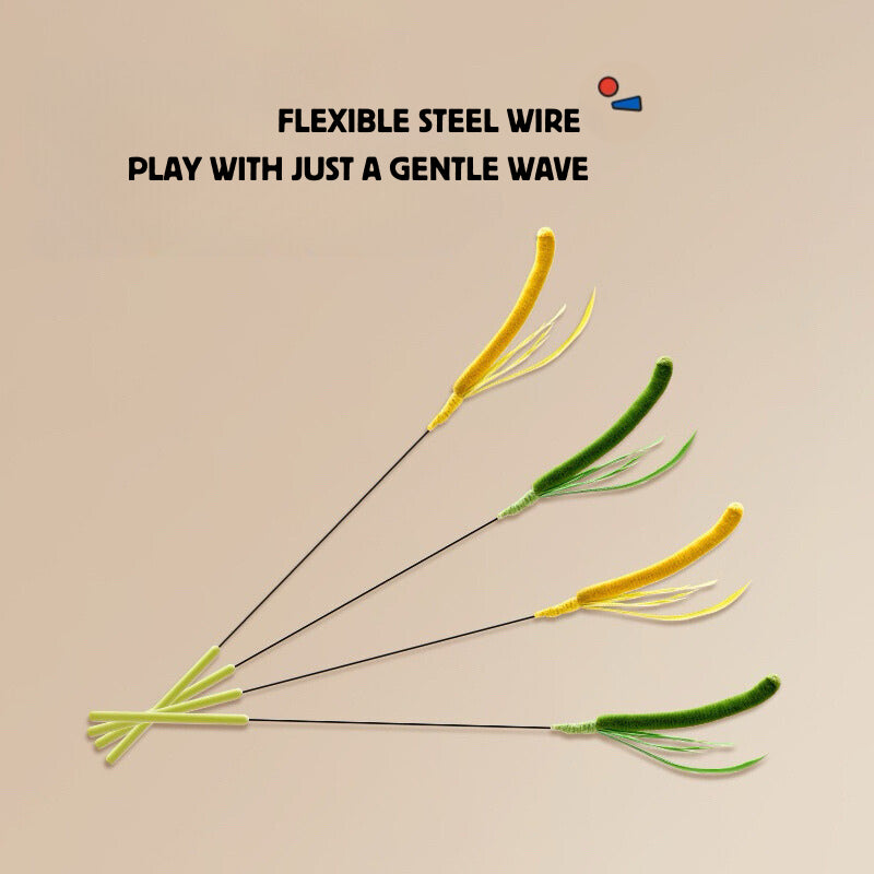 Setaria viridis Cat Teaser Dog tail grass Pet Toy