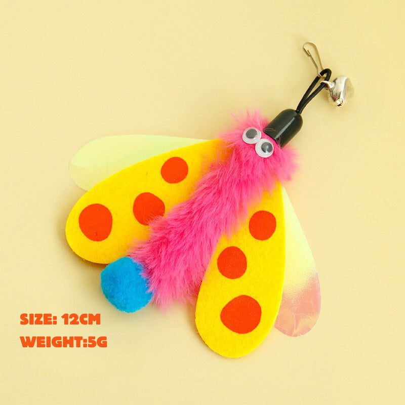 II Cat Teaser Replacement Set Tip Collection 2 Pet Toy Chaser