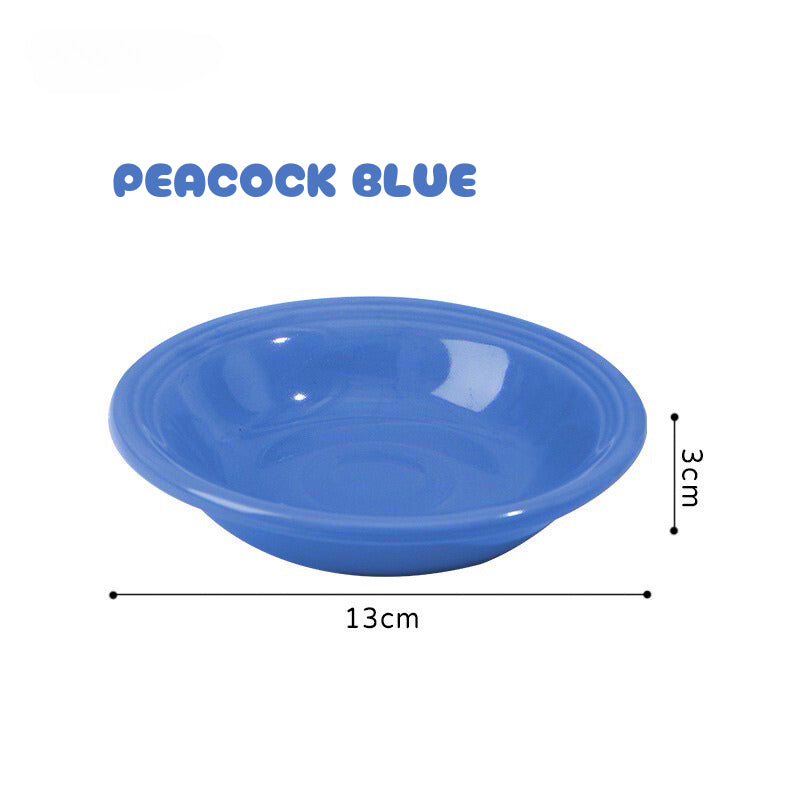 Cat Eating Ceramic Bowl Feeder with Metal Rack Two Height