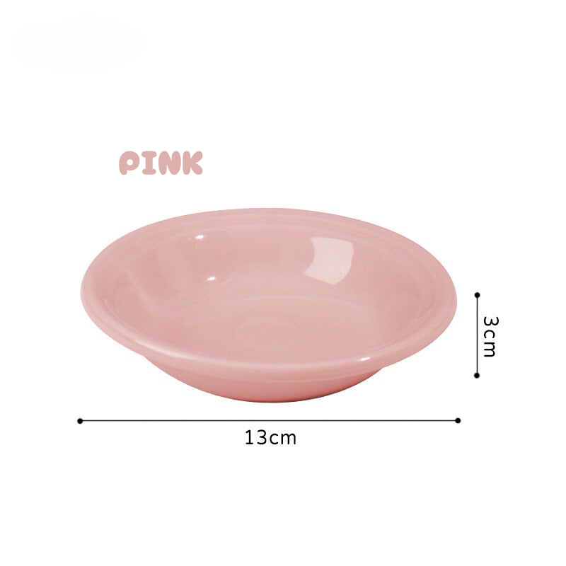Cat Eating Ceramic Bowl Feeder with Metal Rack Two Height
