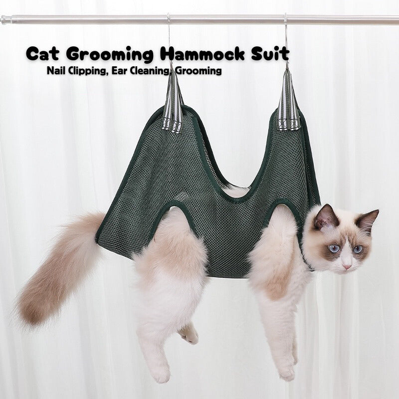 Cat Grooming Suit Constrain Cloth Pet Hammock