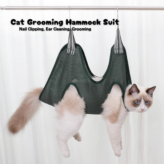 Cat Grooming Suit Constrain Cloth Pet Hammock
