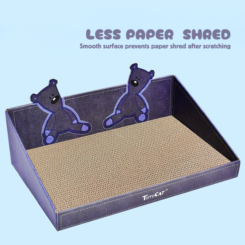 Deku Totocat Slop Cat Box Scratcher Scratch Board Pet Bed Toy