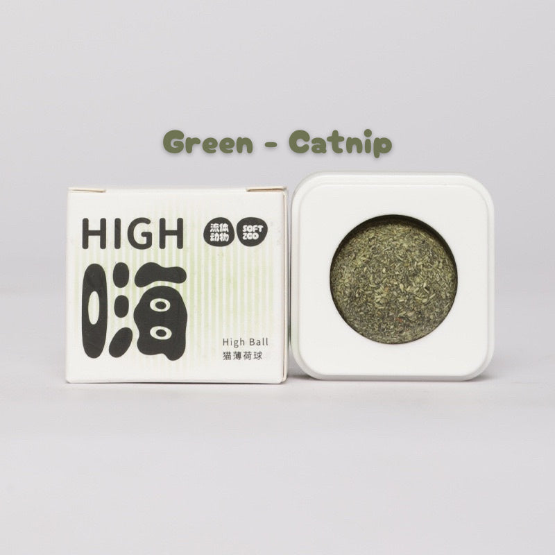 [SG Stock] soft zoo high ball catnip cat snack catmint