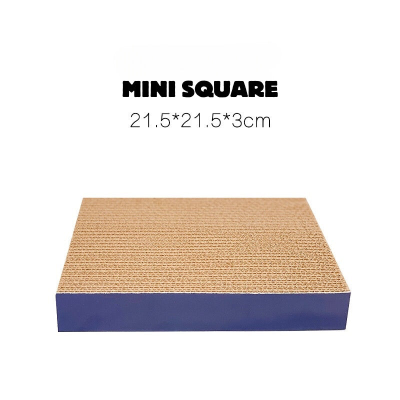 [SG] Cat scratch board rectangic cat toy with catnip large S wave shape scratcher