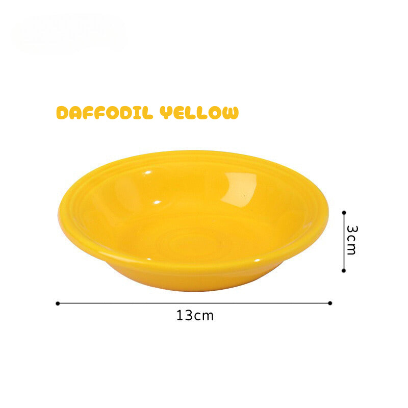 Cat Eating Ceramic Bowl Feeder with Metal Rack Two Height