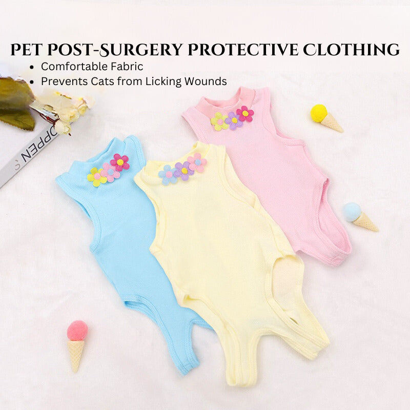 Cat Surgery Suit Cloth Licking Prevent Protecter