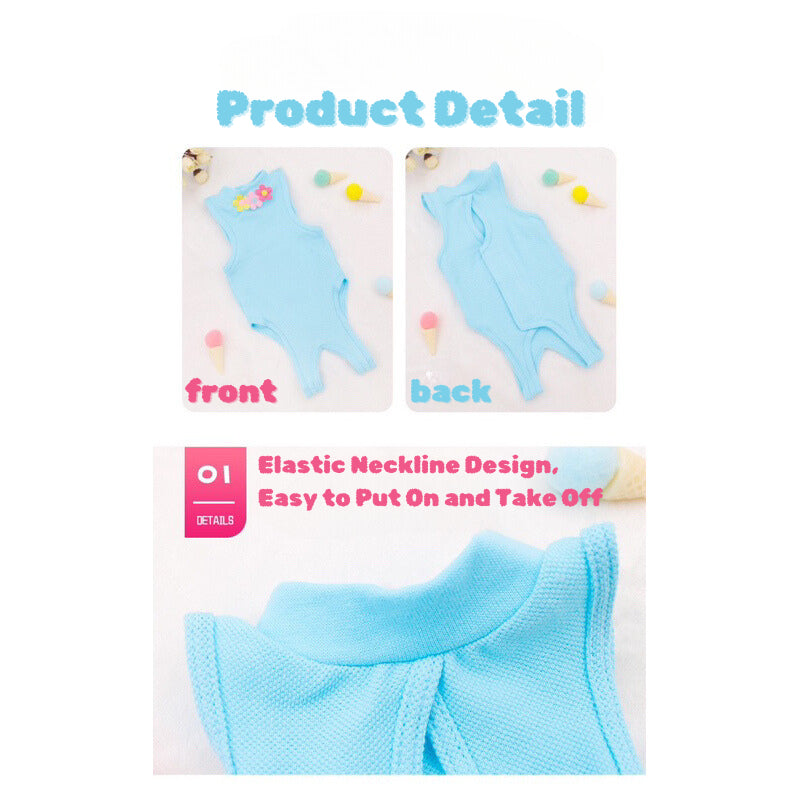 Cat Surgery Suit Cloth Licking Prevent Protecter