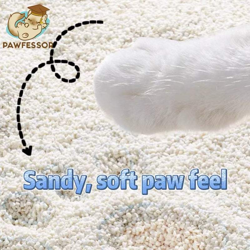 [SG]PAWFESSOR Natural Plant Cassava Cat Litter 2.5kg Pet Toilet